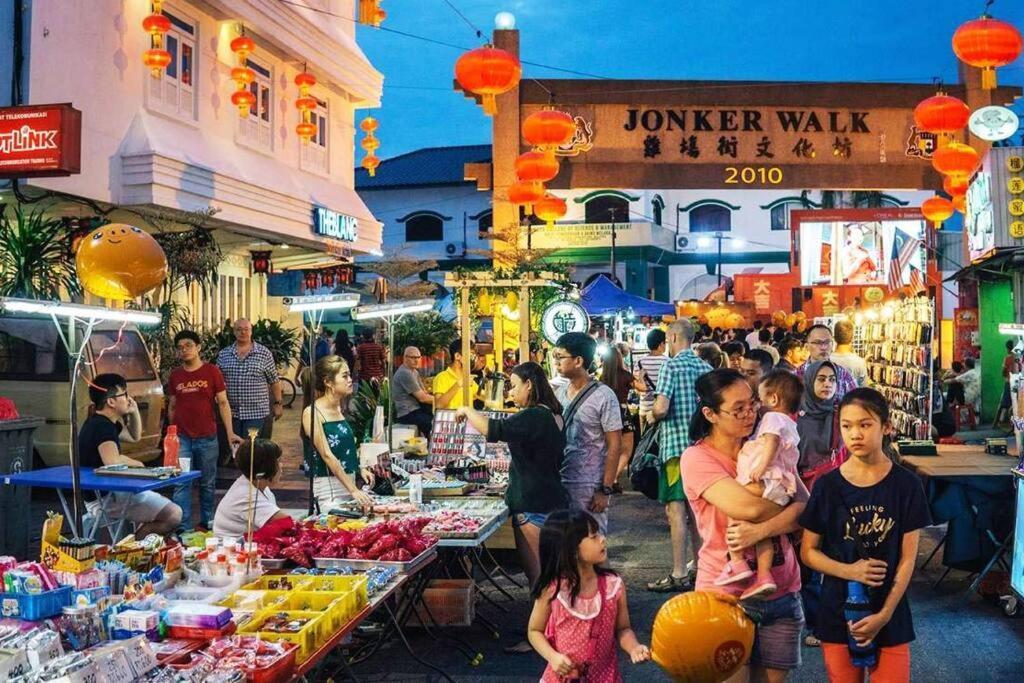Апартаменты New! Jonker Street Loft 3Br Melaka 10Pax Экстерьер фото